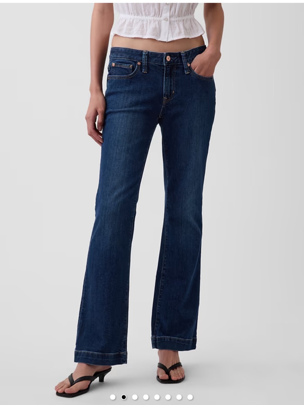Gap Low Rise Long & Lean Jeans - Picture 13 of 15